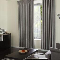 欧美窗帘简约图片,诠释现代家居美学