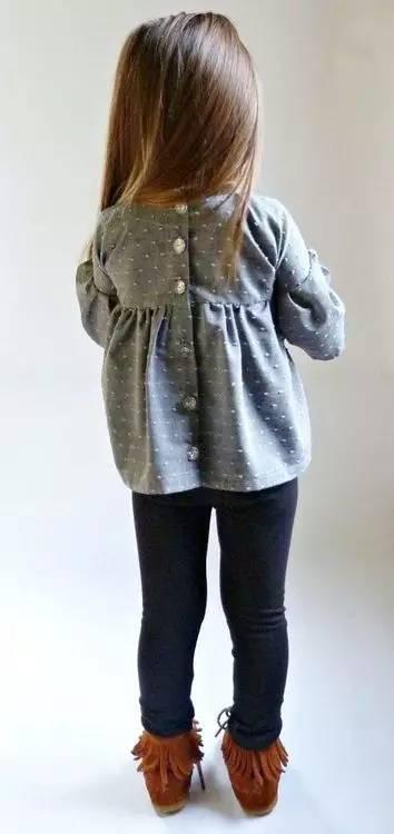 欧美服装小孩图片,时尚童趣，个性绽放